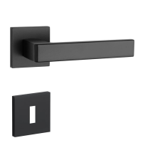 APRILE SULLA Négyzetrozettás Q SLIM 7MM BLACK - Fekete BB zár és alkatrészei