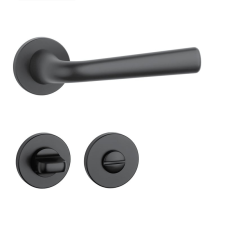 Aprile TULIPA Körrozettás R SLIM 7MM BK - Fekete WC zár és alkatrészei