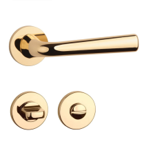 Aprile TULIPA Körrozettás R SLIM 7MM LG - Fényes arany színű zár és alkatrészei