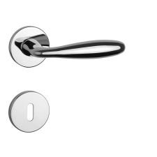 APRILE VERBENA Körrozettás R SLIM 7MM CP - Fényes króm BB zár és alkatrészei