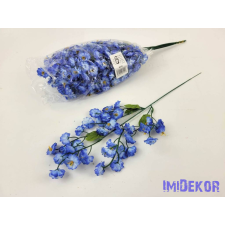  Apró virágos rezgő selyem szálas 39 cm - Kék dekoráció