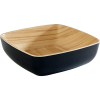 APS Melamin tál, APS Frida 16,5x16,5 cm, fekete