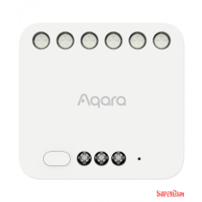 Aqara T2 mini 2 áramkörös relémodul, fogyasztásméréssel, motoros okos kiegészítő