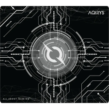 Aqirys Gruis Gaming Egérpad 450 x 400mm - Fekete Mintás (AQRYS_GRUISMD) egérpad