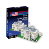 AQUA 3D puzzle Fehér Ház 64 db-os CubicFun (6944588200602)