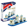 AQUA 3D puzzle Tower Bridge 52 db-os CubicFun (6944588202385)