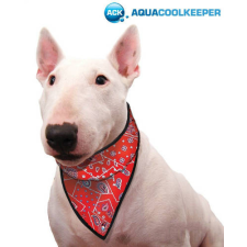 Aqua Coolkeeper hűtőkendő piros western L (51-60cm) kutyaruha