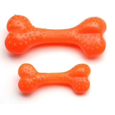 Aqua-El COMFY játék Mentolos csont narancs 8,5cm játék kutyáknak