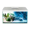 AquaEl AquaEl Leddy Day&amp;Night 60 white - akvárium szett (fehér) 54l/60x30x30cm