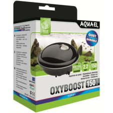 AquaEl Oxyboost 150 Plus akváriumi légpumpa (2.2 W | 150 l/h | Max. fej: 60 cm) halfelszerelések