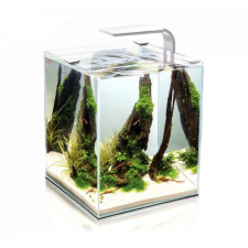  Aquael Shrimp Smart Nano Led Day&amp;Night Akvárium Komplett Szett 30Liter Fehér (114960) akvárium