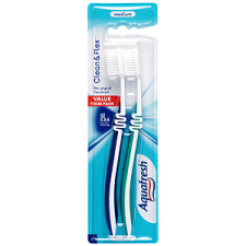 Aquafresh Clean &amp; Flex Fogkefe - Medium 2 db fogkefe