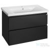 Aqualine ALTAIR mosdótartó szekrény, 86,5x60x45cm, matt fekete (AI690)