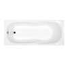  Aqualine CIDLINA akril kád 160x105x47 cm, bal, láb nélkül (G3615)