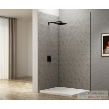 Aqualine DENIPAN zuhanyzó hátfal, 1200x2100mm, szürke beton (DP1200GB) kád, zuhanykabin