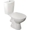  AQUALINE Juan monoblokkos Wc, hátsó kifolyású, oldalsó vízbekötéssel, duál gombos öblítőme (LC2154)