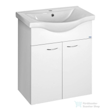 Aqualine KERAMIA FRESH mosdótartó szekrény, 60,5x74x34cm, fehér 50063A fürdőszoba bútor