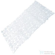 Aqualine RIVER fürdőszobai szőnyeg csúszásgátlóval, zuhanyfülkébe, 350x700mm, PVC/áttetsző (TAVA40100) fürdőszoba kiegészítő