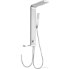 Aqualine ROME zuhanyoszlop csaptelepre köthető, csaptelep nélkül, 822mm, alumínium SL760