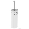 Aqualine SIMPLE LINE szabadonálló WC-kefe tartó, átm:100x375mm, fehér (04002W)