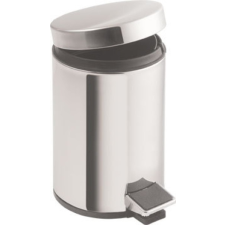  AQUALINE SIMPLE LINE Szemetes kosár, 3l, csiszolt inox (27103) fürdőszoba kiegészítő