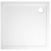 Aqualine TECMI öntöttmárvány zuhanytálca, 80x80x3cm (PQ008)