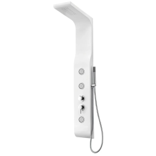 Aqualine Yuki zuhanypanel csapteleppel, fehér (SL290) csaptelep