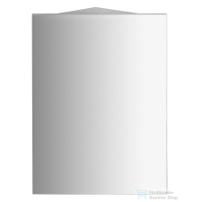 Aqualine ZOJA sarok tükrösszekrény, 37x72x37cm, fehér (50352) fürdőszoba bútor