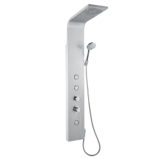 Aqualine Zuhanypanel Sapho TUSA egykaros csapteleppel alumínium SL680 csaptelep