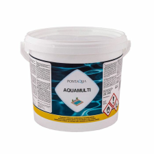 Aquamulti (200 gr) 3 kg /klórozószer,algaölő és pelyhesítő tabletta medence kiegészítő