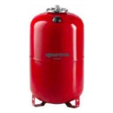 AQUASYSTEM Fűtési rendszer tágulási tartály 60 liter, EPDM gumi membránnal piros színben hűtés, fűtés szerelvény