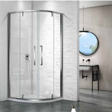 Aquatrend Zuhanykabin 90x90x190cm íves, Pivot EXC 14A Aquatrend kád, zuhanykabin