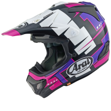 ARAI mx-v evo sisak csata - lila bukósisak