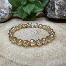 Arany Aura – 8 mm Napfény és a Bőség köve karkötő