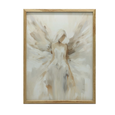 ARANY KERETES PLAKÁT FALRA, ANGYALIK SZÉPSÉG 40x50 CM grafika, keretezett kép