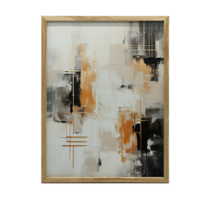 ARANY KERETES PLAKÁT FALRA, IPARI ABSZTRAKT 70x100 CM grafika, keretezett kép
