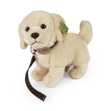 Arany Retriever Plüsskutya 25 cm Pórázzal plüssfigura