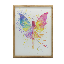 ARANYKERETES FALI PLAKÁT ÁLOM TÜNDÉR 50x70 CM MATT PAPÍR grafika, keretezett kép