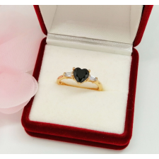 Aranyozott antiallergén gyűrű, 9-es (18,8 mm átmérő) gyűrű