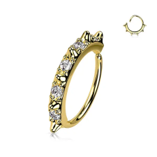  Aranyozott Réz Karika Orr/Fül Piercing egyéb ékszer