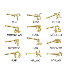  Aranyozott S925 Ezüst Szűz Csillagjegyű Piercing egyéb ékszer