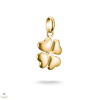  aranyozott szerencsehozó lóhere 3D-ben charm medál - CC1236-413-39
