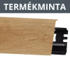 ARBITON Termékminta: Indo 7 cm-es parkettaszegélyléc, gumi szegélyes, vízálló, rögzítősines: Monument tölgy