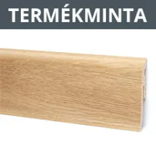 ARBITON Termékminta: Vigo 6 cm-es parkettaszegélyléc, gumi szegélyes, vízálló: Calvia tölgy élvédő, sín, szegélyelem