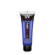 . Arc- testfesték, UV fényben fluoreszkáló, 12 ml, neon kék arcfesték