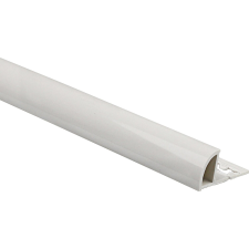Arcansas Negyedkör-záróidom PVC 10 mm x 2,5 m fényes fehér dekorburkolat