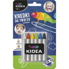  Arcfestő krétakészlet, 6 db-os, Kidea arcfesték