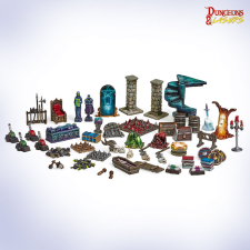  Archon Studio Dungeons & Lasers Expansion Set: FANTASY CUSTOMIZATION BITS (DNL0027) makett