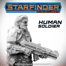  Archon Studio Masters of the Universe Miniatures: HUMAN SOLDIER (PSF0020) makett