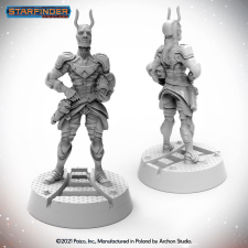  Archon Studio Masters of the Universe Miniatures: LASHUNTA ENVOY (PSF0011) makett